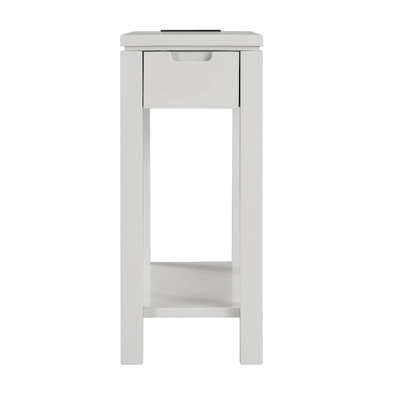 Leick Home Aufladen Cade Holz-Beistelltisch mit Schublade