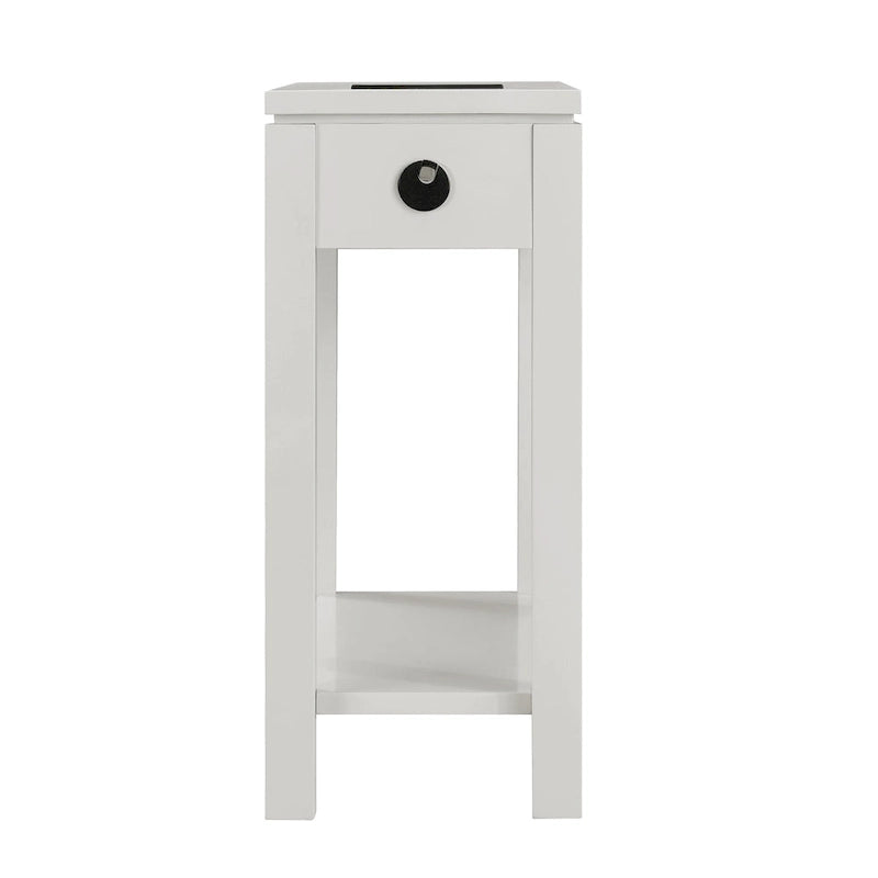 Leick Home Aufladen Cade Holz-Beistelltisch mit Schublade