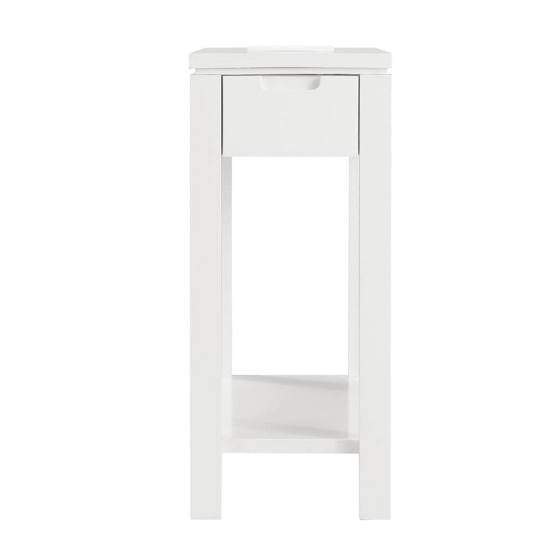 Leick Home Aufladen Cade Holz-Beistelltisch mit Schublade