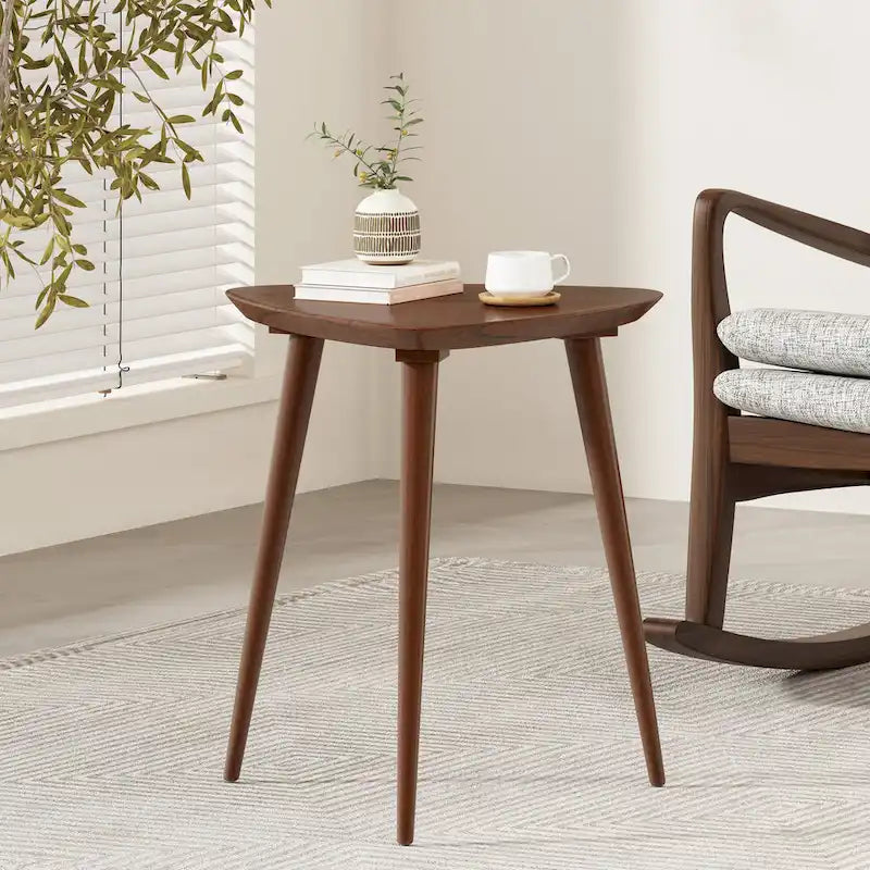 Naja Mid-Century Holzbeistelltisch von Christopher Knight Home – 20 L x 20 B x 22,75 H