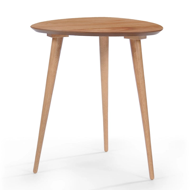 Naja Mid-Century Holzbeistelltisch von Christopher Knight Home – 20 L x 20 B x 22,75 H