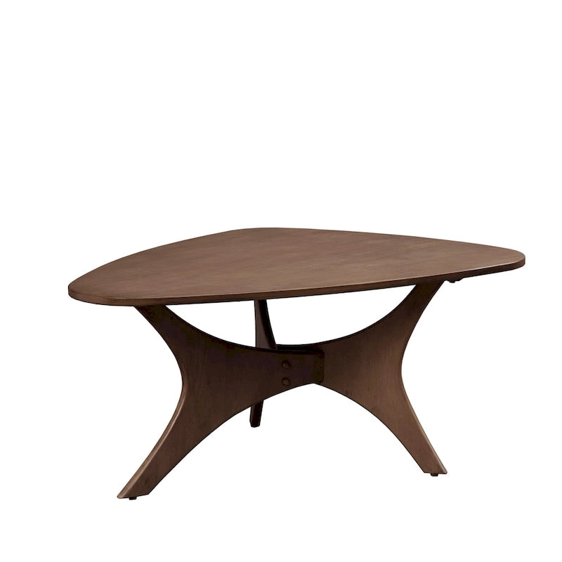INK+IVY Blaze Dreieckiger Couchtisch aus Holz