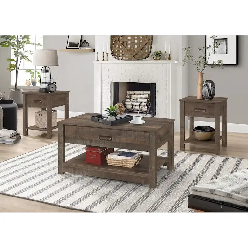 3-teiliges Couchtisch-Set markieren
