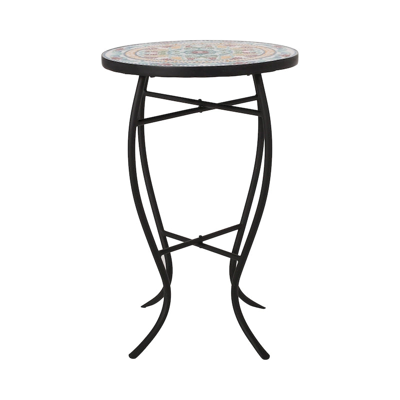 Lansdowne Indoor-Beistelltisch mit Fliesenplatte von Christopher Knight Home
