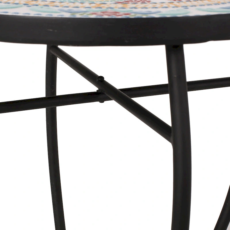 Lansdowne Indoor-Beistelltisch mit Fliesenplatte von Christopher Knight Home