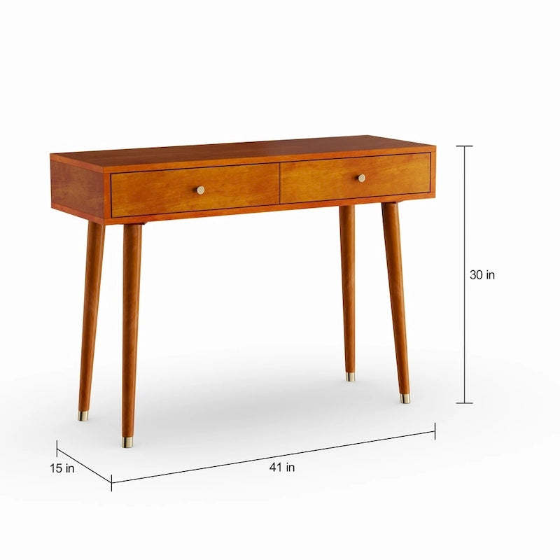 Carson Carrington Steinkjer Konsolentisch im Mid-Century Stil
