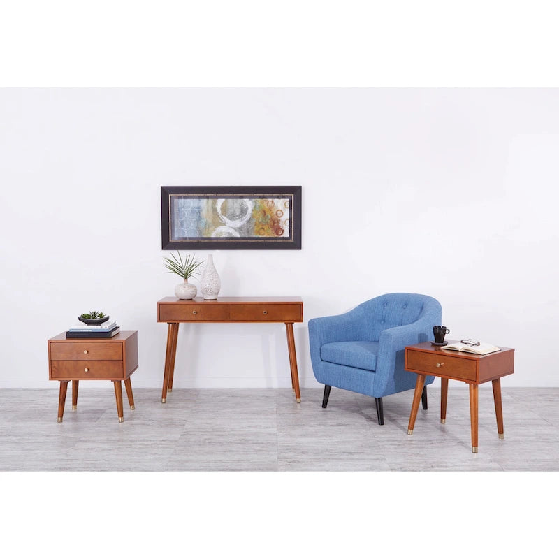 Carson Carrington Steinkjer Konsolentisch im Mid-Century Stil