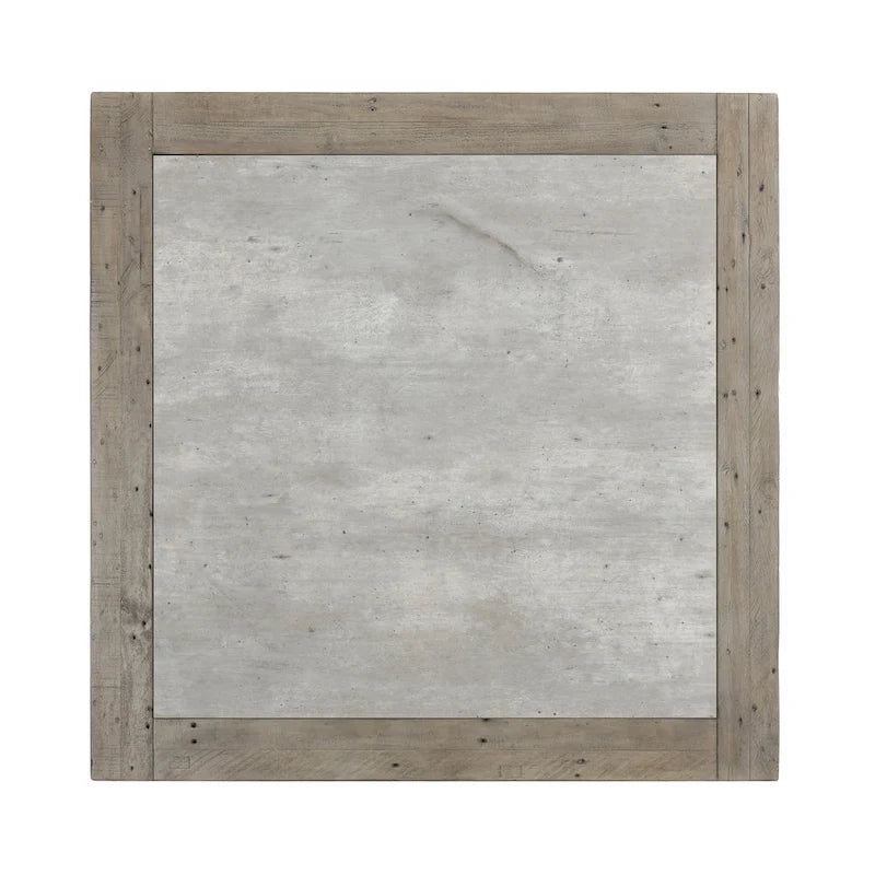 Classic Home Stonebridge Quadratischer Couchtisch – 50B x 50T x 18H