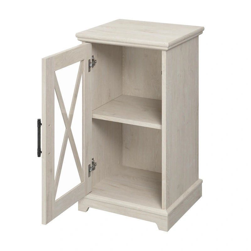 Lennox Kleiner Beistelltisch im Landhausstil mit Stauraum von Bush Furniture
