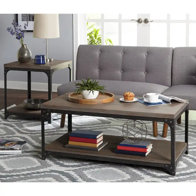 Simple Living Scholar Vintage Industrial Couchtisch