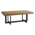 Couchtisch Eden 52 breit mit Metallgestell, Rustic Dune
