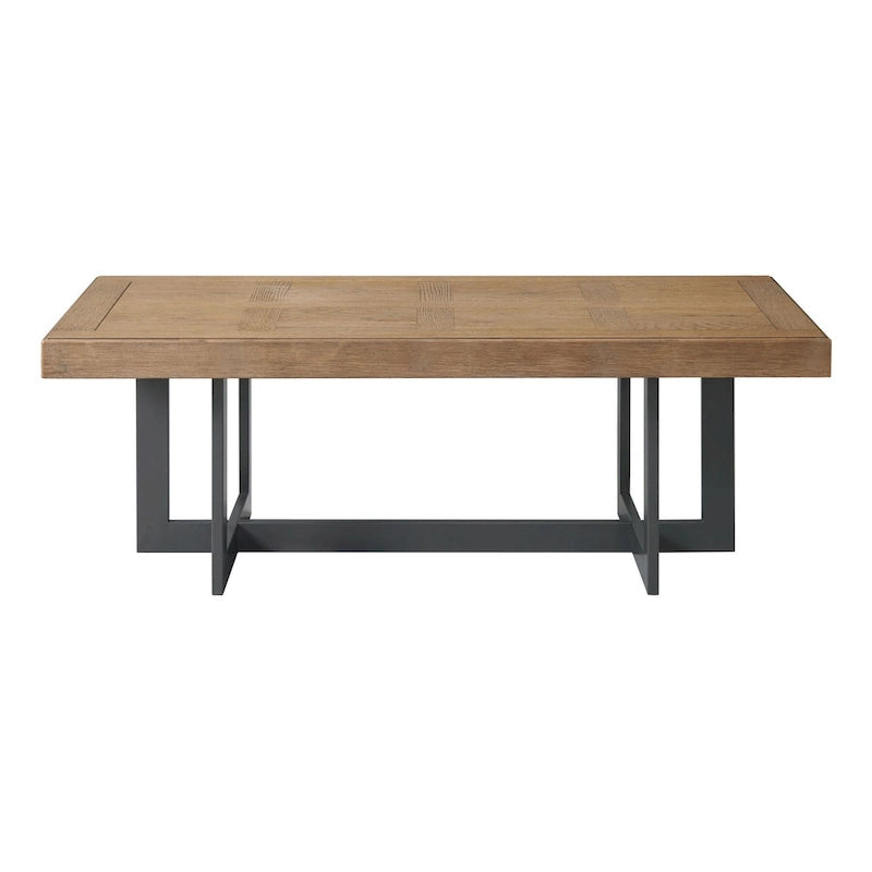 Couchtisch Eden 52 breit mit Metallgestell, Rustic Dune