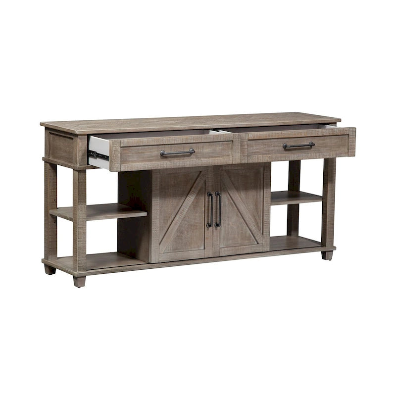 Liberty Furniture Parkland Falls Beistelltisch, witterungsbeständig, Taupe