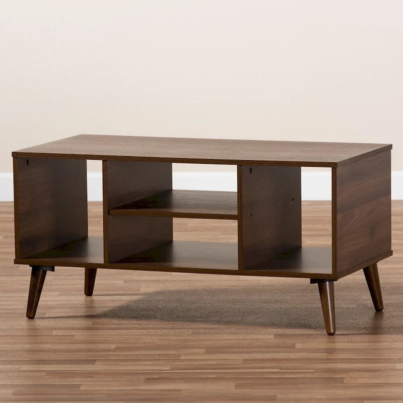 Carson Carrington Ugglekull Couchtisch Nussbaumfurnier