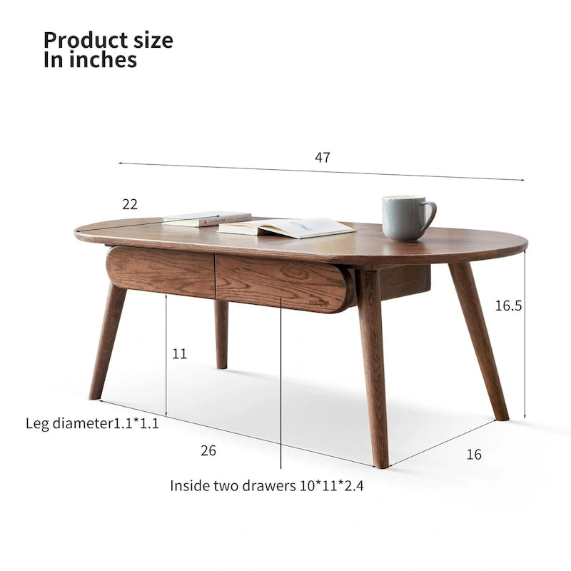 Couchtisch aus Massivholz