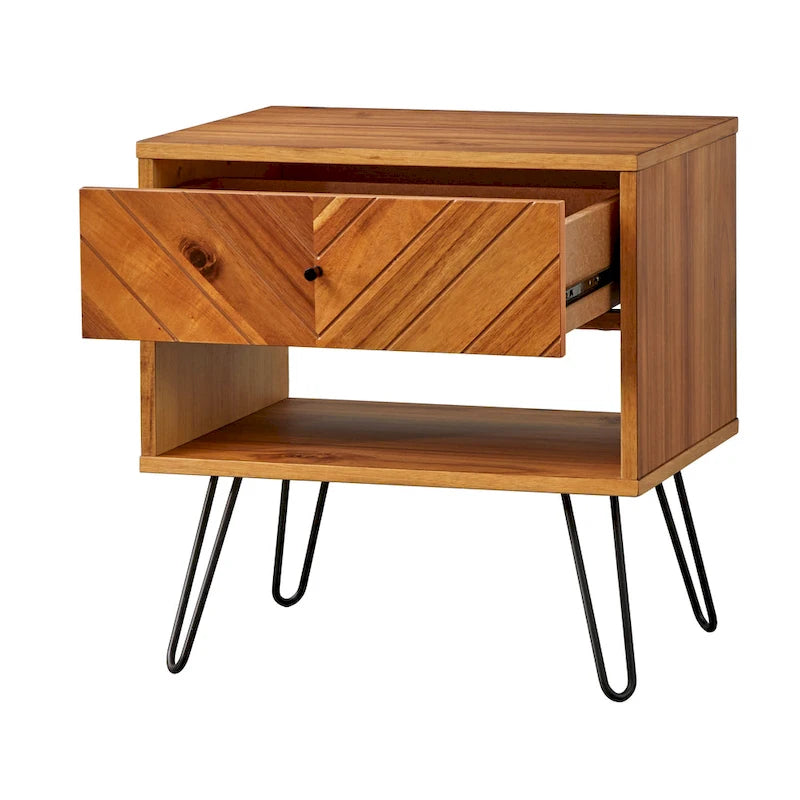 Lifestorey Alexandria Beistelltisch mit 1 Schublade