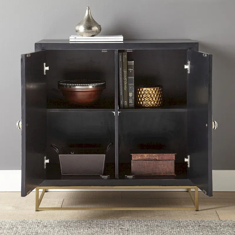 Steve Silver Avon 2-türiger Sunburst Akzentschrank