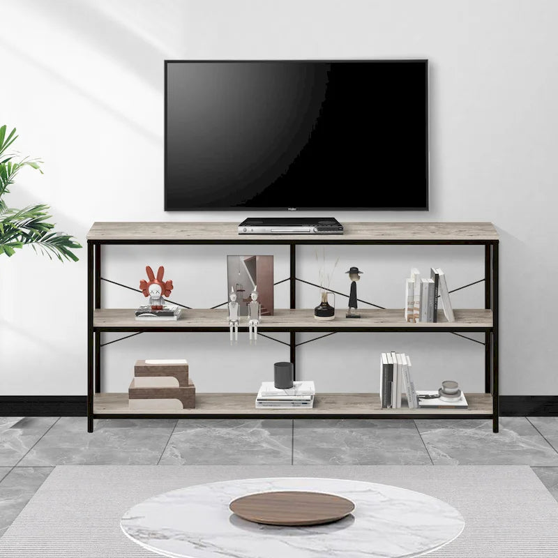 55 Sofakonsolentisch Schmaler Langer Konsolentisch für den Eingangsbereich mit Ablage TV-Ständer