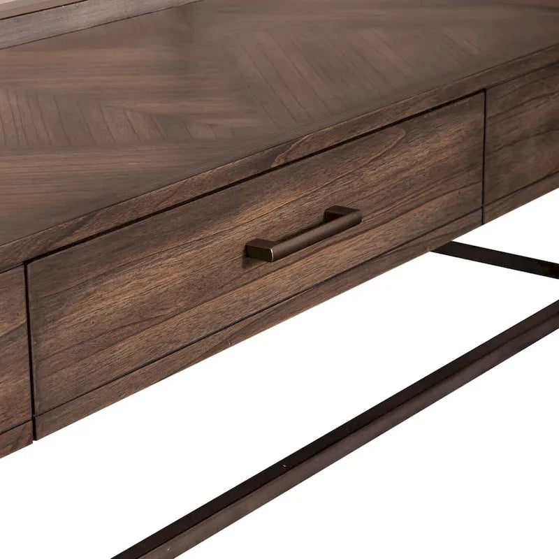 Jamestown Tobacco Rechteckiger Couchtisch