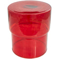 Moderner Akzenttisch aus Glas – Klar oder Rot – Roche River Decor