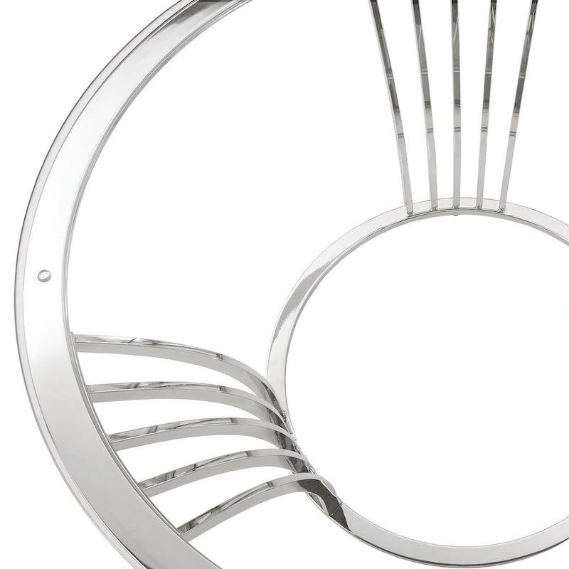 Cottbus Couchtisch mit Glasplatte und Chromfinish von iNSPIRE Q Bold