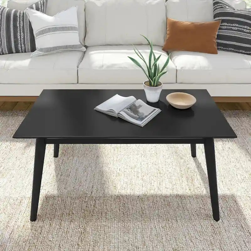 Plank and Beam Mid-Century rechteckiger Couchtisch - 40