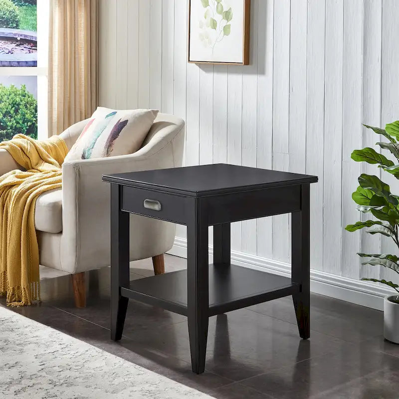 Leick Home Laurent Beistelltisch mit Regal