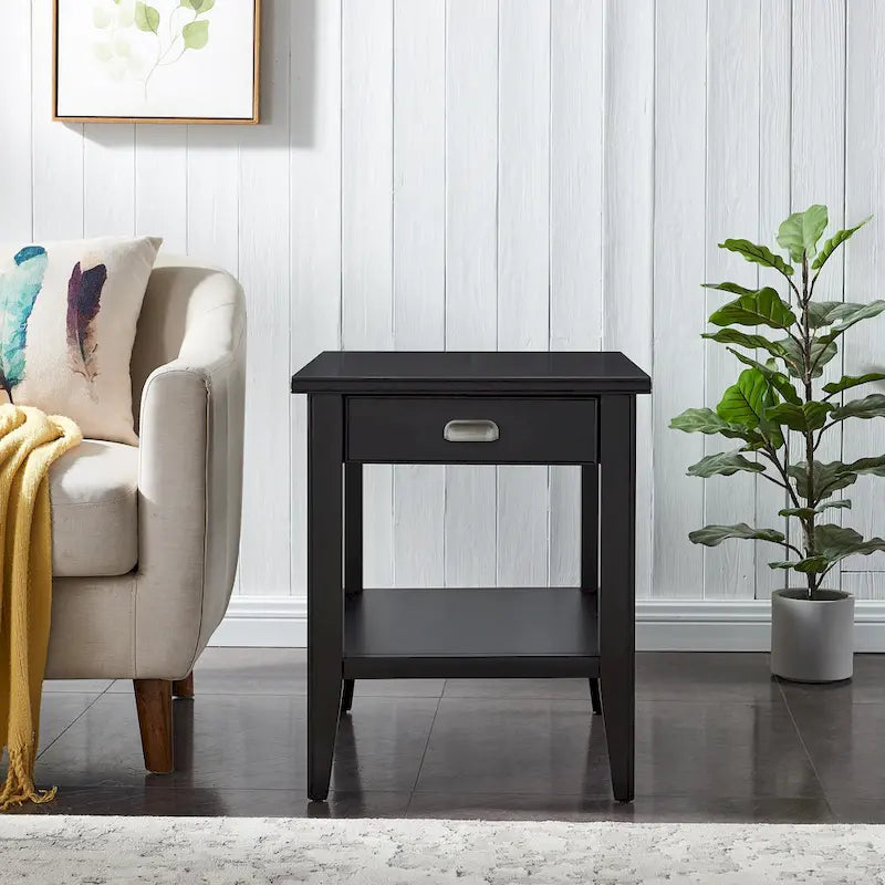 Leick Home Laurent Beistelltisch mit Regal