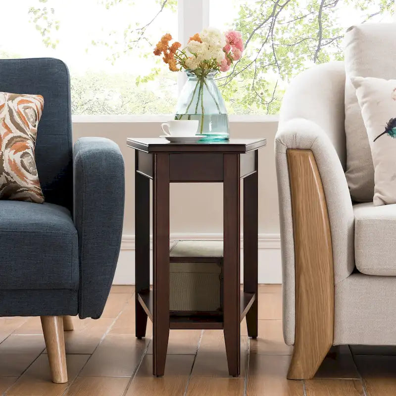 Leick Home Laurent Beistelltisch mit Regal