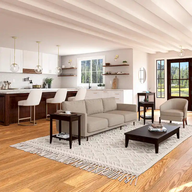 Leick Home Laurent Beistelltisch mit Regal