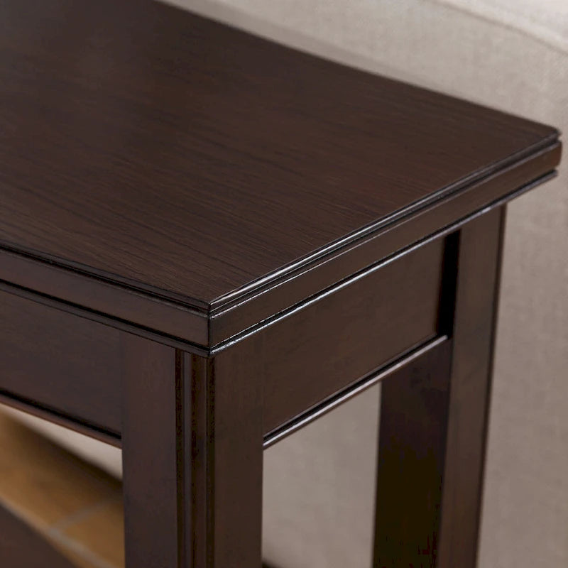Leick Home Laurent Beistelltisch mit Regal