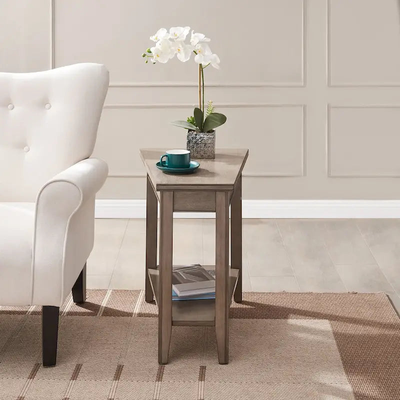 Leick Home Laurent Beistelltisch mit Regal