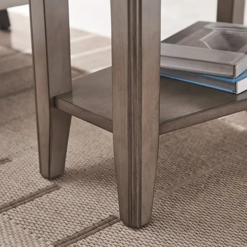 Leick Home Laurent Beistelltisch mit Regal