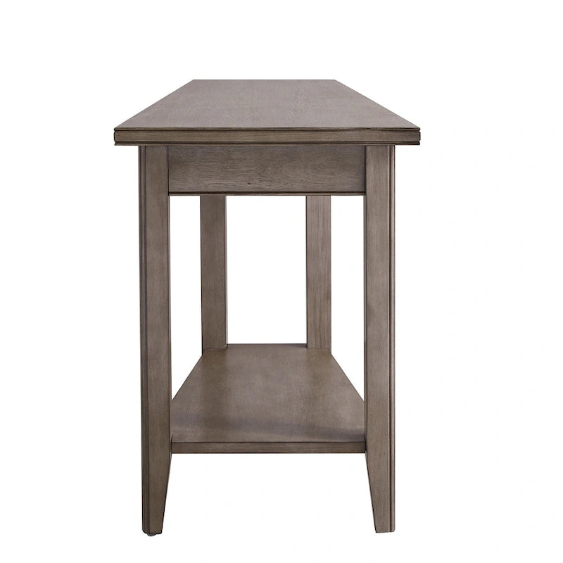 Leick Home Laurent Beistelltisch mit Regal