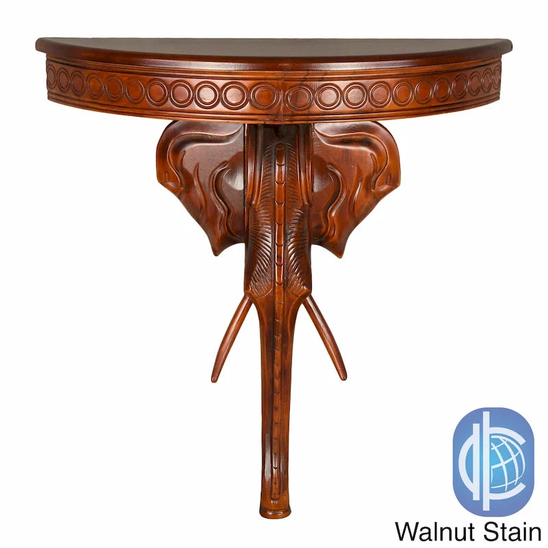 Windsor geschnitzter Elefanten-Wandtisch