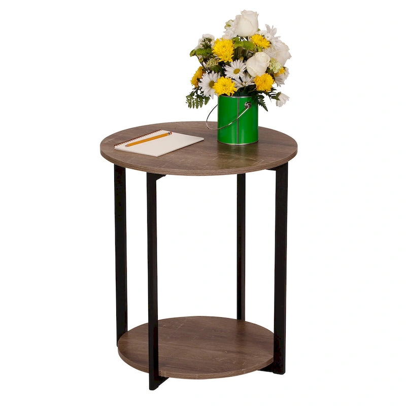 Household Essentials Beistelltisch mit Ablagefach