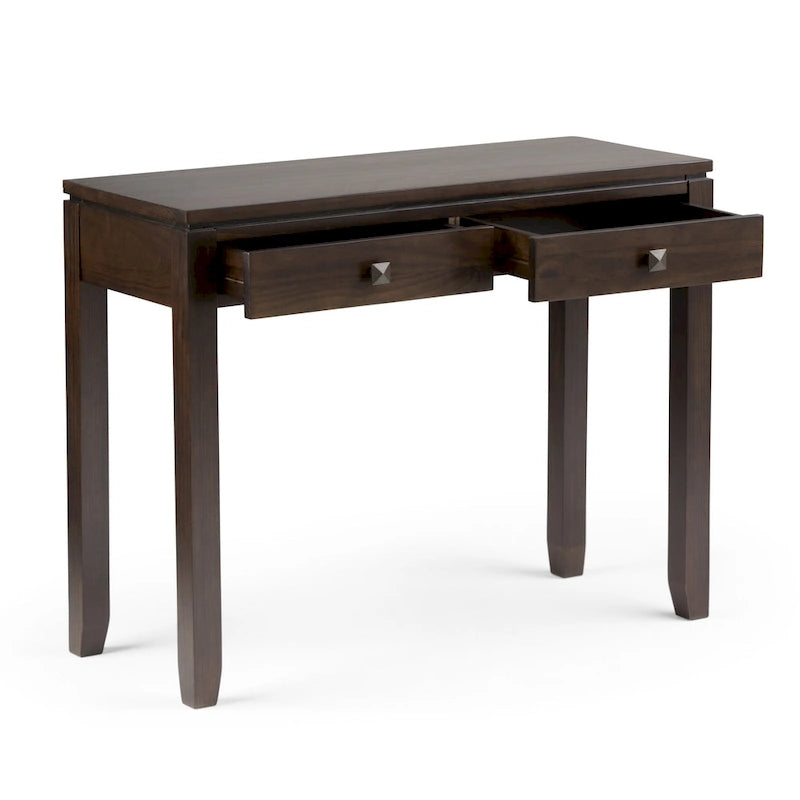 WYNDENHALL Essex Konsole Sofa Tisch aus Massivholz, 38 Zoll breit, Zeitgenössisch – 38 Zoll breit