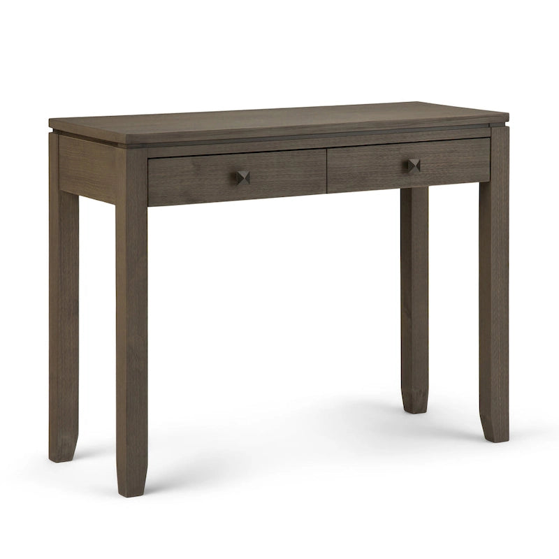WYNDENHALL Essex Konsole Sofa Tisch aus Massivholz, 38 Zoll breit, Zeitgenössisch – 38 Zoll breit