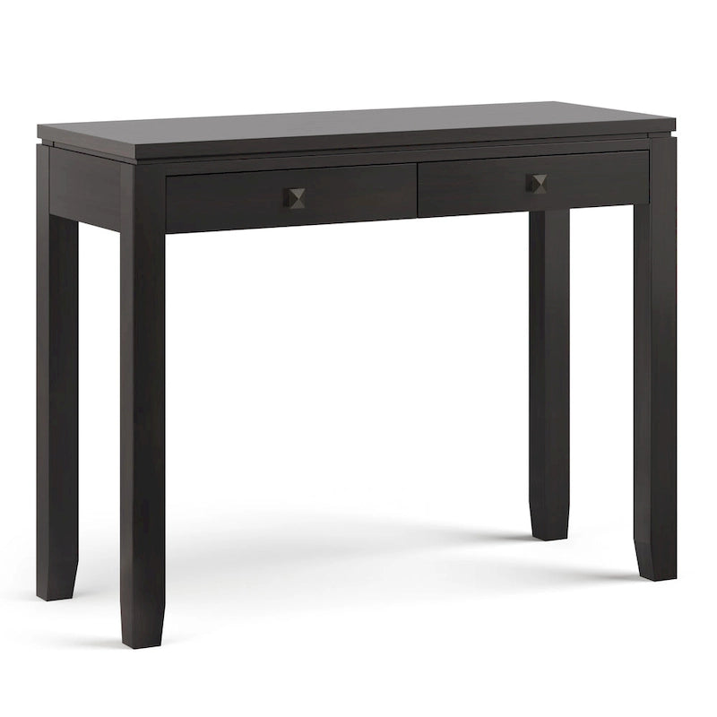 WYNDENHALL Essex Konsole Sofa Tisch aus Massivholz, 38 Zoll breit, Zeitgenössisch – 38 Zoll breit