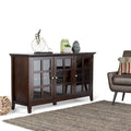 WYNDENHALL Normandy SIDEBOARD AUS MASSIVHOLZ, 62 Zoll breit, Übergangsstil, mit viel Stauraum – 62 B x 18 T x 34 H