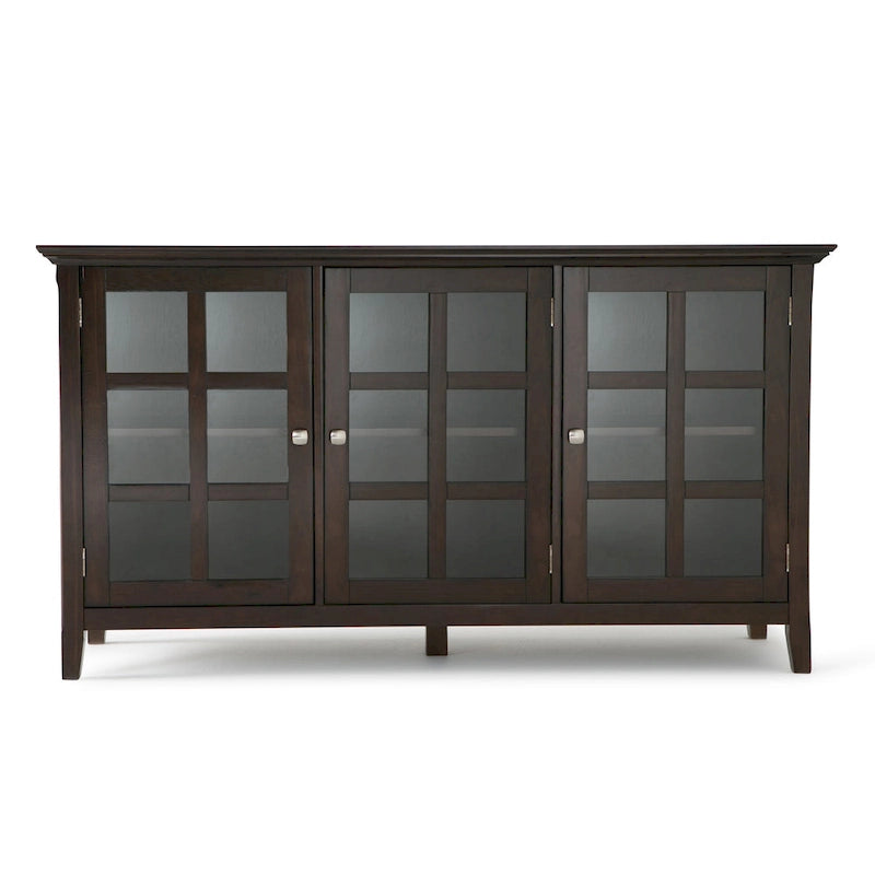 WYNDENHALL Normandy SIDEBOARD AUS MASSIVHOLZ, 62 Zoll breit, Übergangsstil, mit viel Stauraum – 62 B x 18 T x 34 H
