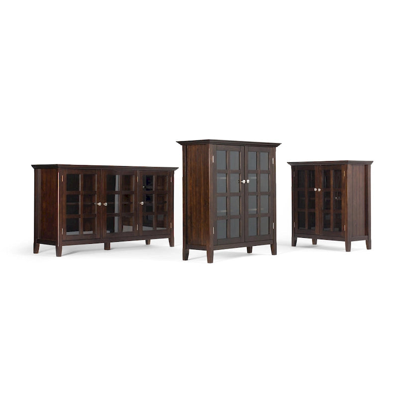 WYNDENHALL Normandy SIDEBOARD AUS MASSIVHOLZ, 62 Zoll breit, Übergangsstil, mit viel Stauraum – 62 B x 18 T x 34 H