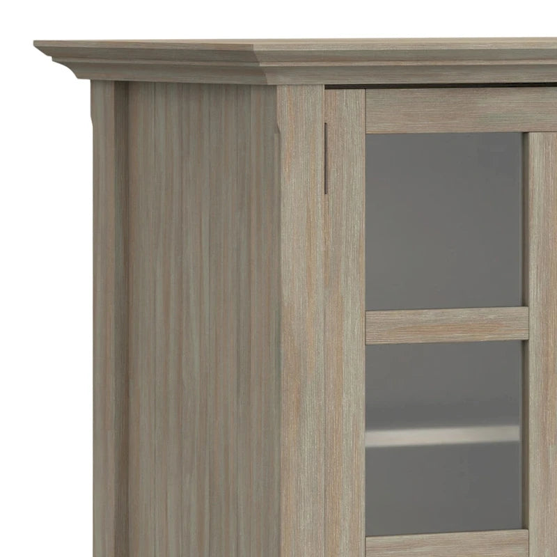 WYNDENHALL Normandy SIDEBOARD AUS MASSIVHOLZ, 62 Zoll breit, Übergangsstil, mit viel Stauraum – 62 B x 18 T x 34 H