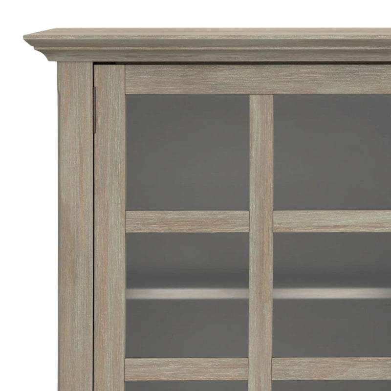 WYNDENHALL Normandy SIDEBOARD AUS MASSIVHOLZ, 62 Zoll breit, Übergangsstil, mit viel Stauraum – 62 B x 18 T x 34 H