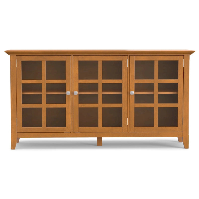 WYNDENHALL Normandy SIDEBOARD AUS MASSIVHOLZ, 62 Zoll breit, Übergangsstil, mit viel Stauraum – 62 B x 18 T x 34 H