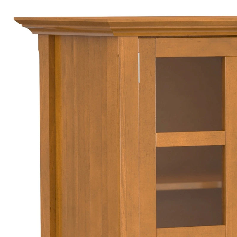 WYNDENHALL Normandy SIDEBOARD AUS MASSIVHOLZ, 62 Zoll breit, Übergangsstil, mit viel Stauraum – 62 B x 18 T x 34 H