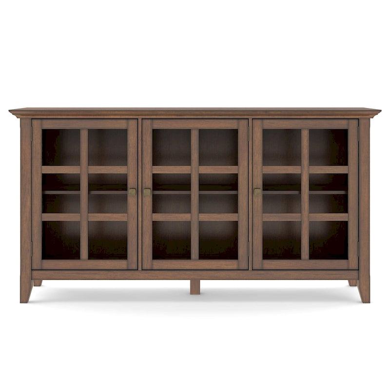 WYNDENHALL Normandy SIDEBOARD AUS MASSIVHOLZ, 62 Zoll breit, Übergangsstil, mit viel Stauraum – 62 B x 18 T x 34 H