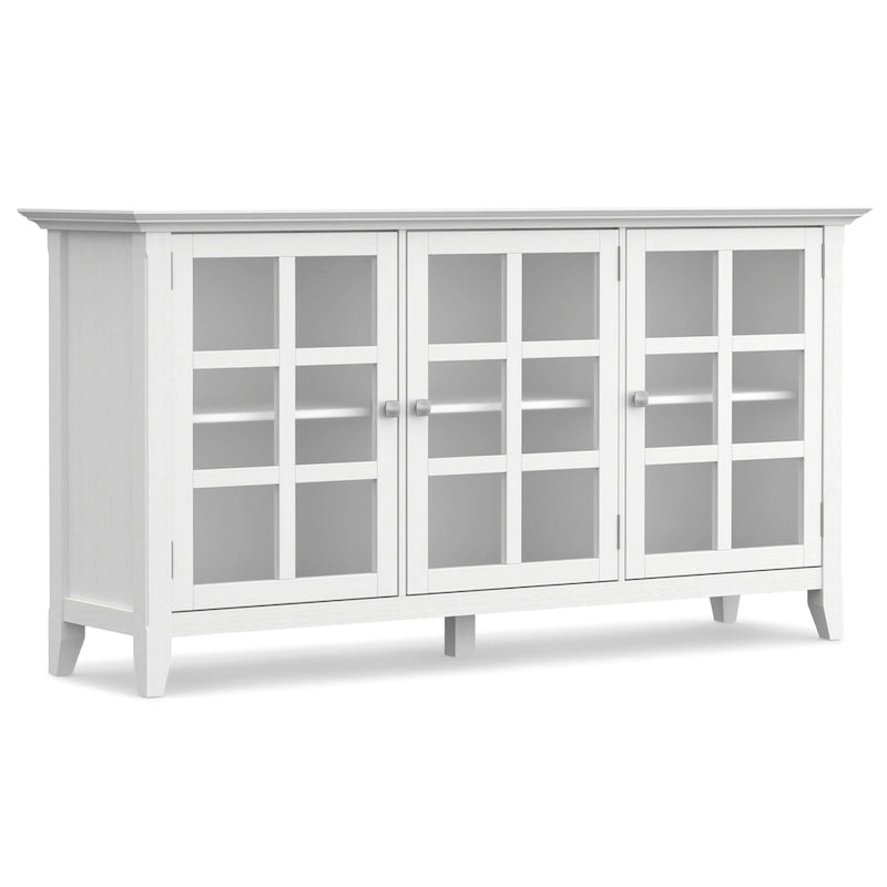 WYNDENHALL Normandy SIDEBOARD AUS MASSIVHOLZ, 62 Zoll breit, Übergangsstil, mit viel Stauraum – 62 B x 18 T x 34 H