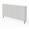 Bestar Small Space Krom 60-Zoll-Aufbewahrungseinheit