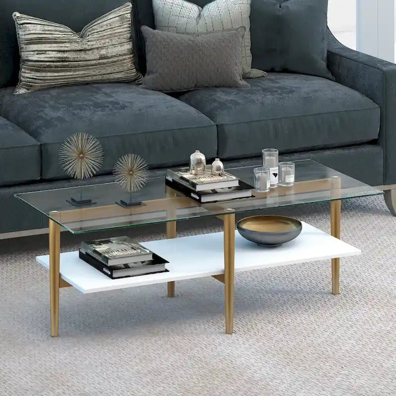 Otto Couchtisch Glam im Mid-Century-Stil